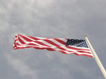 American Flag at Pearl Harbor